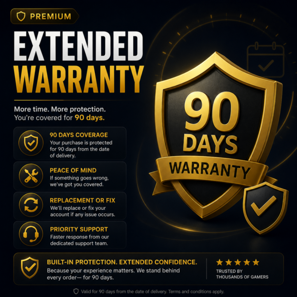 🛡️ Extended Warranty (90 Days)